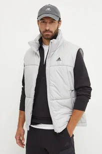 adidas bezrękawnik BSC męski kolor szary zimowy IX8871 - Kamizelki męskie - miniaturka - grafika 1