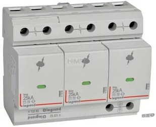 OGRANICZNIK PRZEPIĘĆ T1 25 KA 3P Legrand 412282 - Bezpieczniki elektryczne - miniaturka - grafika 1