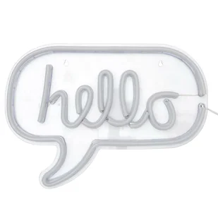Lampa HELLO Neon LED - Lampy ścienne - miniaturka - grafika 1