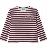 Bluzki damskie - Pepe Jeans Bluzka Dziecięca Paski Długi Rękaw Bawełna 164 Kyb - miniaturka - grafika 1