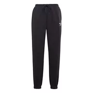 Spodnie damskie - Reebok Damskie spodnie dresowe RI EU Jogger czarne, S - miniaturka - grafika 1