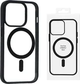 Etui i futerały do telefonów - . ECOBOX MAGSAFE CASE DO IPHONE 15 PRO MAX ETUI NAKŁADKA FUTERAŁ CZARNY - miniaturka - grafika 1