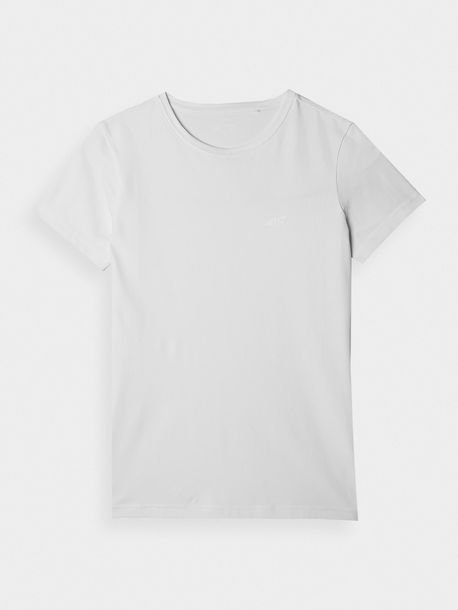 Koszulka Damska 4F T-shirt Bluzka Bawełniana Okrągły Dekolt F2255-10S-L