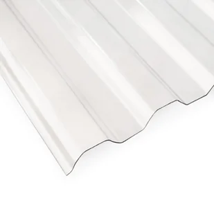 Płyta PC trapez 76/18, 900 x 2000 /0,5mm - bezbarwny - Pokrycia dachowe - miniaturka - grafika 1