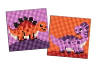 Zabawki kreatywne - Diamentowa mozaika naklejka Kids - Dinozaur 1 - zabawka - miniaturka - grafika 1