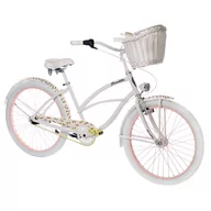 Rowery - Rower miejski damski La Donna Unique Candys 7B +KOSZ rama 19,5" koło 26" ham. v-brake - miniaturka - grafika 1