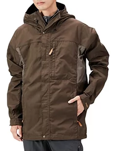 FJÄLLRÄVEN Fjällräven Męska kurtka Kaipak M z kapturem zielony zielony (Dark Olive) M F81166 - Kurtki męskie - miniaturka - grafika 1