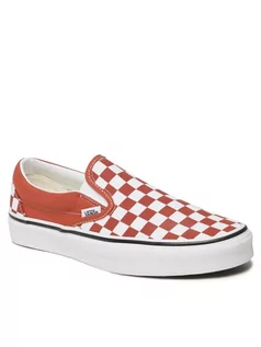 Buty sportowe męskie - Vans Tenisówki Classic Slip-O VN0A7Q5DGWP1 Pomarańczowy - grafika 1