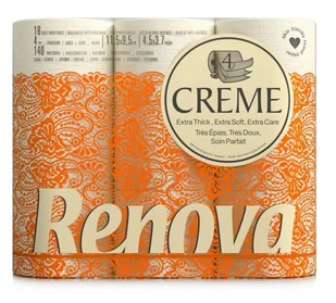Papier Toaletowy Renova Creme 18R - Papier toaletowy - miniaturka - grafika 1