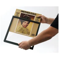 Inne akcesoria audio-wideo - Ramka na płytę winylową  12" DYNAVOX - Czarna - miniaturka - grafika 1