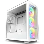 Obudowy komputerowe - NZXT H7 ELITE RGB White - miniaturka - grafika 1
