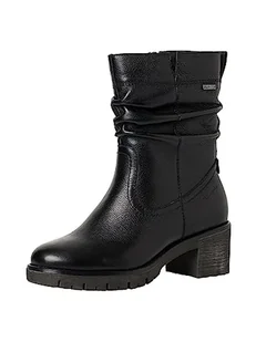 Tamaris Comfort Damskie 8-86411-41 skóra Comfort Fit wymienna wkładka Duotex ciepła podszewka niski obcas botki, Czarna papka, 38 EU Weit - Botki damskie - miniaturka - grafika 1