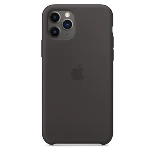 Apple Silicone Case Silikonowe etui iPhone 11 Pro czarny MWYN2ZM/A - Etui i futerały do telefonów - miniaturka - grafika 7