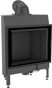 Kratki.pl szkło kominkowe gięte pryzma do wkładu Amelia - formatka SZKLO/PR/A - Akcesoria kominkowe - miniaturka - grafika 2