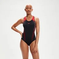 Stroje kąpielowe - Strój pływacki jednoczęściowy Speedo Plastisol Laneback - miniaturka - grafika 1