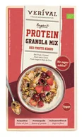 Zdrowa żywność - GRANOLA PROTEINOWA Z OWOCAMI CZERWONYMI I KOKOSEM BEZ DODATKU CUKRÓW BIO 300 g - VERIVAL - miniaturka - grafika 1