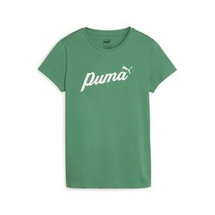 PUMA KOSZULKA ESS+ SCRIPT 67931586 r L - Koszulki i topy damskie - miniaturka - grafika 1