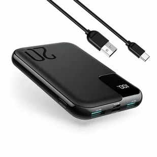 Joyroom JOYROOM JR-QP190 MINI 20W POWER BANK 10000MAH BLACK FD_19843-0 - Powerbanki - miniaturka - grafika 1