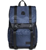 Plecaki - Invicta Plecak Czat, Niebieski - Kieszeń na PC 15,6'' - Studio, Biuro i Wypoczynek - Tkanina ECO Material - dla Mężczyzn Kobiet, niebieski, Taglia unica, Casual - miniaturka - grafika 1