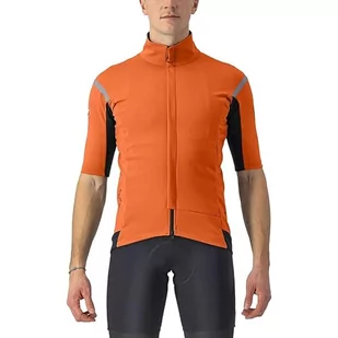 CASTELLI 4522512-857 GABBA RoS 2 MĘSKA kurtka RED ORANGE/DARK GRAY Rozmiar M - Kurtki męskie - miniaturka - grafika 1