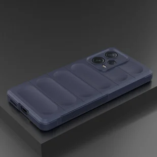 Magic Shield Case etui do Xiaomi Redmi Note 12 Pro+ elastyczny pancerny pokrowiec niebieskie - Etui i futerały do telefonów - miniaturka - grafika 2