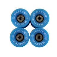 Akcesoria do skatingu - Kółka z łożyskami Master 60 x 45 mm 4 szt. - miniaturka - grafika 1