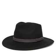 Czapki męskie - Kapelusz Barbour Crushable Bushman MHA0007BK11 Czarny - miniaturka - grafika 1