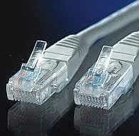 Roline Patchcord UTP, Cat5e, 0,5m, Crosowany, szary (21.15.0600) - Patchcordy - miniaturka - grafika 1