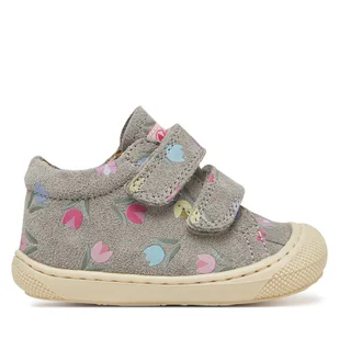 Sneakersy Naturino Cocoon Vl 2012904.HQ.1B45 M Szary - Buty dla dziewczynek - miniaturka - grafika 1