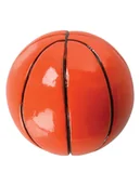 Kapcie damskie - Crocs Przypinka "3D Basket Ball" w kolorze pomarańczowym na buty - miniaturka - grafika 1