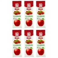 Batoniki - Porcja Dobra Przekąska jabłkowo-wiśniowa Zestaw 6 x 16 g - miniaturka - grafika 1