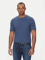 Koszulki męskie - BOSS T-Shirt Tiburt 240 50452680 Niebieski Regular Fit - miniaturka - grafika 1