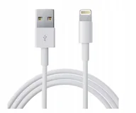 Kable USB - KABEL DO ŁADOWANIA IPHONE iPAD LIGHTNING USB 1M - miniaturka - grafika 1