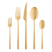 Zestawy sztućców - Zestaw sztućców na 12 osób 60 elementów MARIZA GOLD - miniaturka - grafika 1