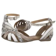 Sandały damskie - Sandały Złoto-Białe 01924-48/00-5 (MA600-j) Maciejka - miniaturka - grafika 1