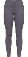 Legginsy - Odlo Legginsy sportowe damskie Essential Warm I spodnie do biegania damskie długie zimowe I legginsy do biegania - miniaturka - grafika 1