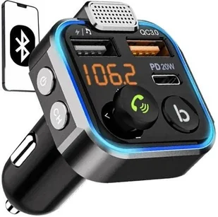 Xtrobb Transmiter USB bluetooth FM - Transmitery FM - miniaturka - grafika 1