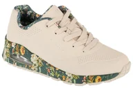 Moda i Uroda OUTLET - Skechers Uno - Majestic Garden 155583-NTMT, Damskie, buty sneakers, Beżowy - miniaturka - grafika 1