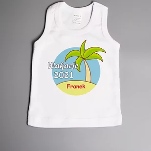 Wakacje - koszulka na ramiączkach - Body - miniaturka - grafika 1