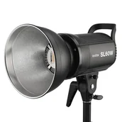Lampy studyjne - Lampa światła ciągłego LED Godox SL-60W + Pilot 24E7-8011C - miniaturka - grafika 1