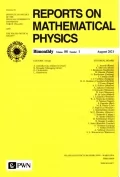 reports on mathematical physics 88/1 - polska - Czasopisma - miniaturka - grafika 1