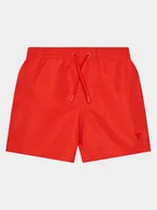 Spodenki damskie - Guess Szorty sportowe L4GZ06 WG282 Czerwony Regular Fit - miniaturka - grafika 1