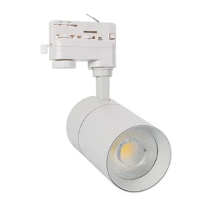 Reflektor LED Ściemnialny Biały 30W 4000K do Szyn Trójfazowych 3-Fazy Radikal Trak 3000 lm - Lampy pozostałe - miniaturka - grafika 1