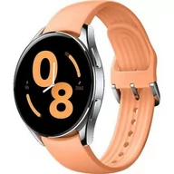 Akcesoria do smartwatchy - Xiaomi Opaska / pasek Xiaomi Silicon Watch Strap do Watch S2 / S1 Pro, pomarańczowy - miniaturka - grafika 1