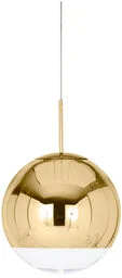 Tom Dixon - Mirror Ball 40 LED Lampa Wisząca Złota - Lampy sufitowe - miniaturka - grafika 1