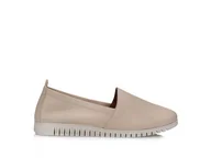 Mokasyny damskie - Mokasyny Toscanio MU 655 beżowe - 39 - miniaturka - grafika 1