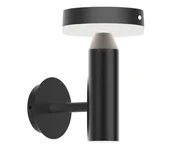 Lampy ogrodowe - Zuma Line WT33611 - LED Kinkiet solarny CARLI LED/4,5W/2000mAh IP44 czarny - miniaturka - grafika 1