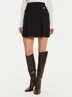 Spódnice - Morgan Spódnica trapezowa 242-JIWI.F Czarny Regular Fit - miniaturka - grafika 1