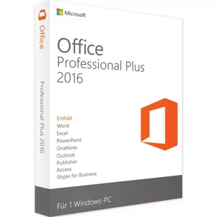 Microsoft Office 2016 Professional Plus - Programy biurowe - miniaturka - grafika 1