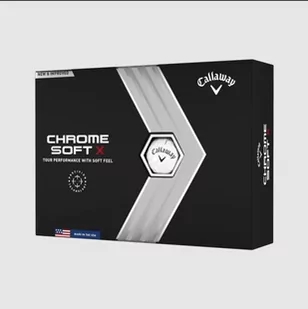 Piłki golfowe CALLAWAY CHROME SOFT X - Golf - miniaturka - grafika 1